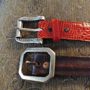Bundle of 2 belts